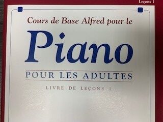 Cours de piano pour adultes